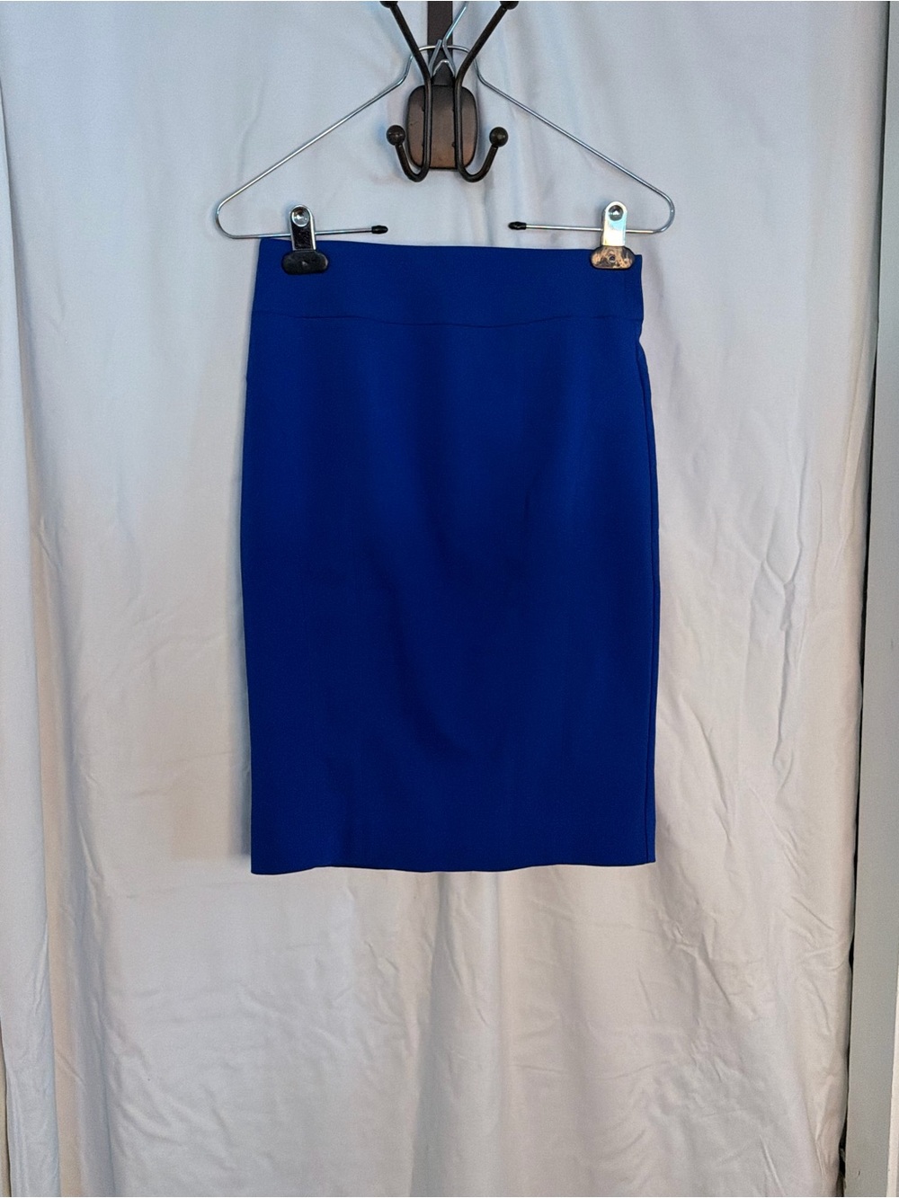Express Royal Blue Pencil Skirt - Sleek Office Staple